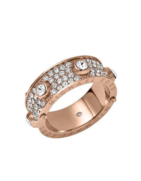 michael kors rosegoldring ring|Michael Kors necklaces on sale.